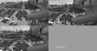 Установка систем видеонаблюдения на парковке в Старом Осколе в октябре